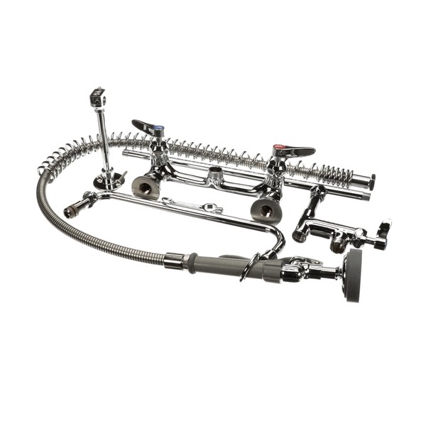 (image for) T&S Brass B-0133-12-CR-B PRE-RINSE UNIT W/ CERAMAS & WALL BRACKET